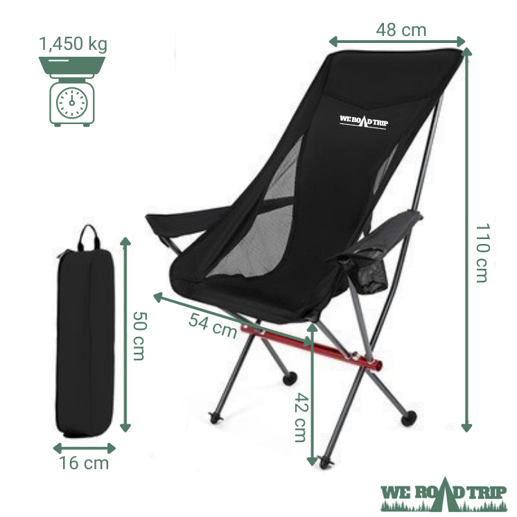 Chaise pliante maxi confort ultra-légère